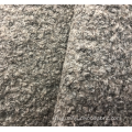 Tissu boucle en polyester en laine pour manteau